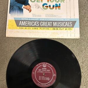 Ed Sullivan Annie Get Your Gun Vinyl Record
